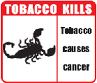 India 2008 Health Effects General (Smokeless Tobacco Products) - scorpion image